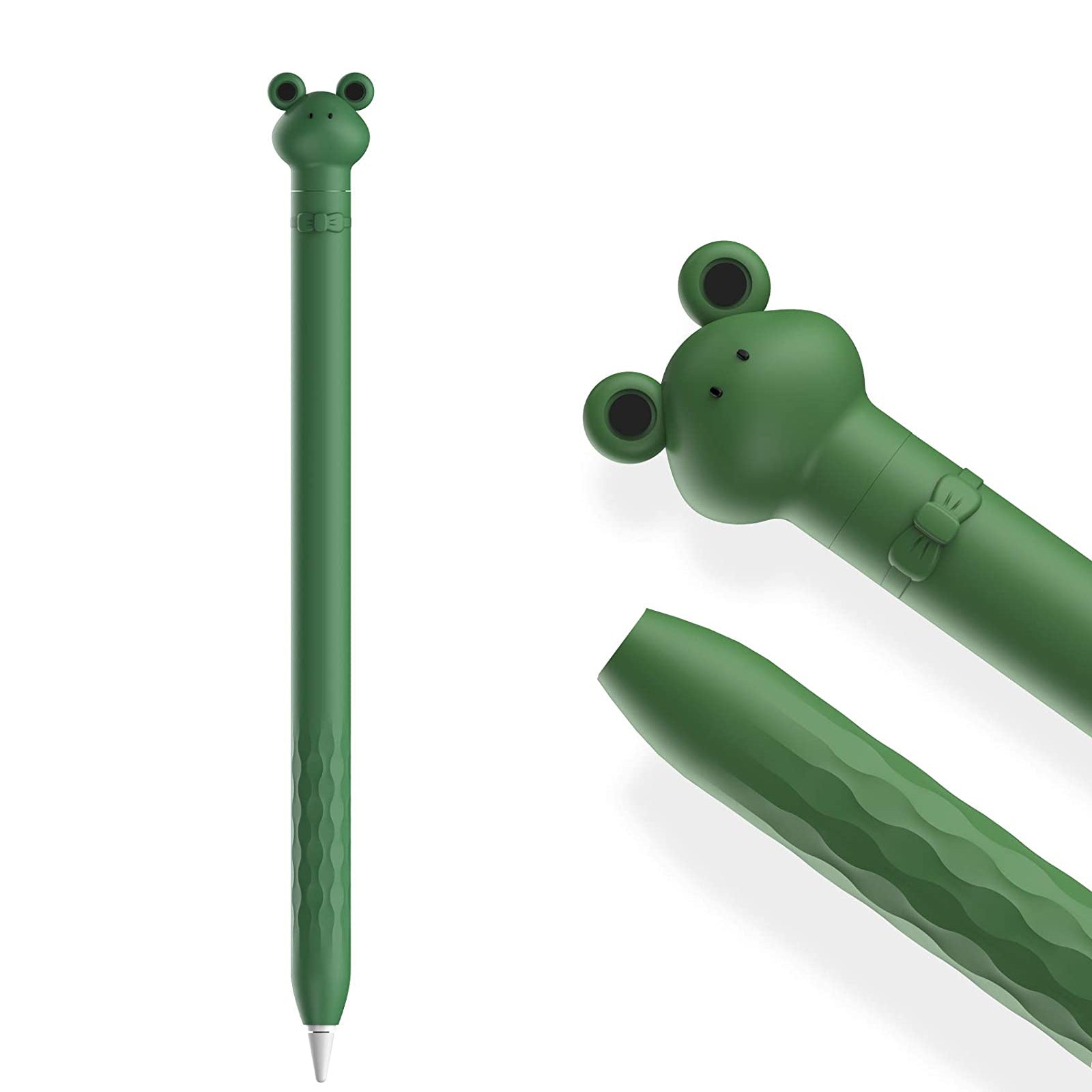 Cute Cartoon Silicone Sleeve for Apple Pencil 1st Gen - Soft Ergonomic Grip Cover