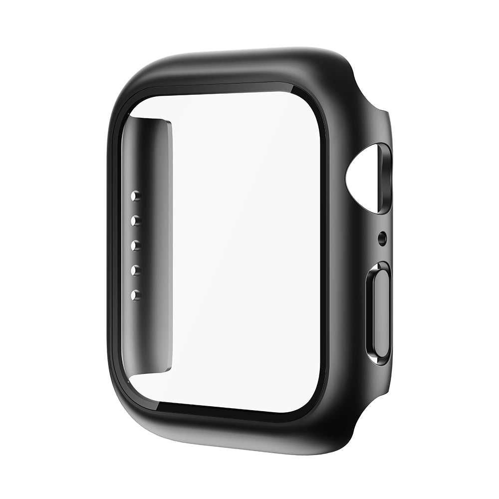 Protective Bumper Case + 9H Tempered Glass Screen Protector for Apple Watch