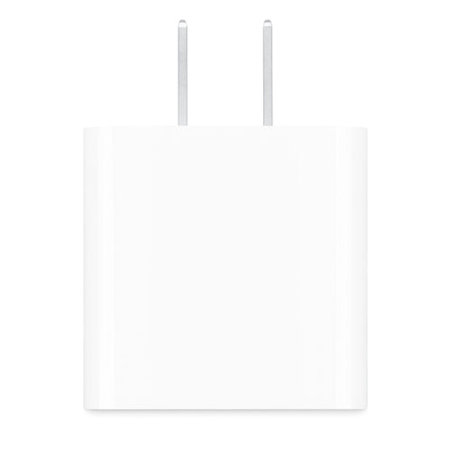 Apple 20W USB-C Power Adapter – Official Fast Charger for iPhone/iPad