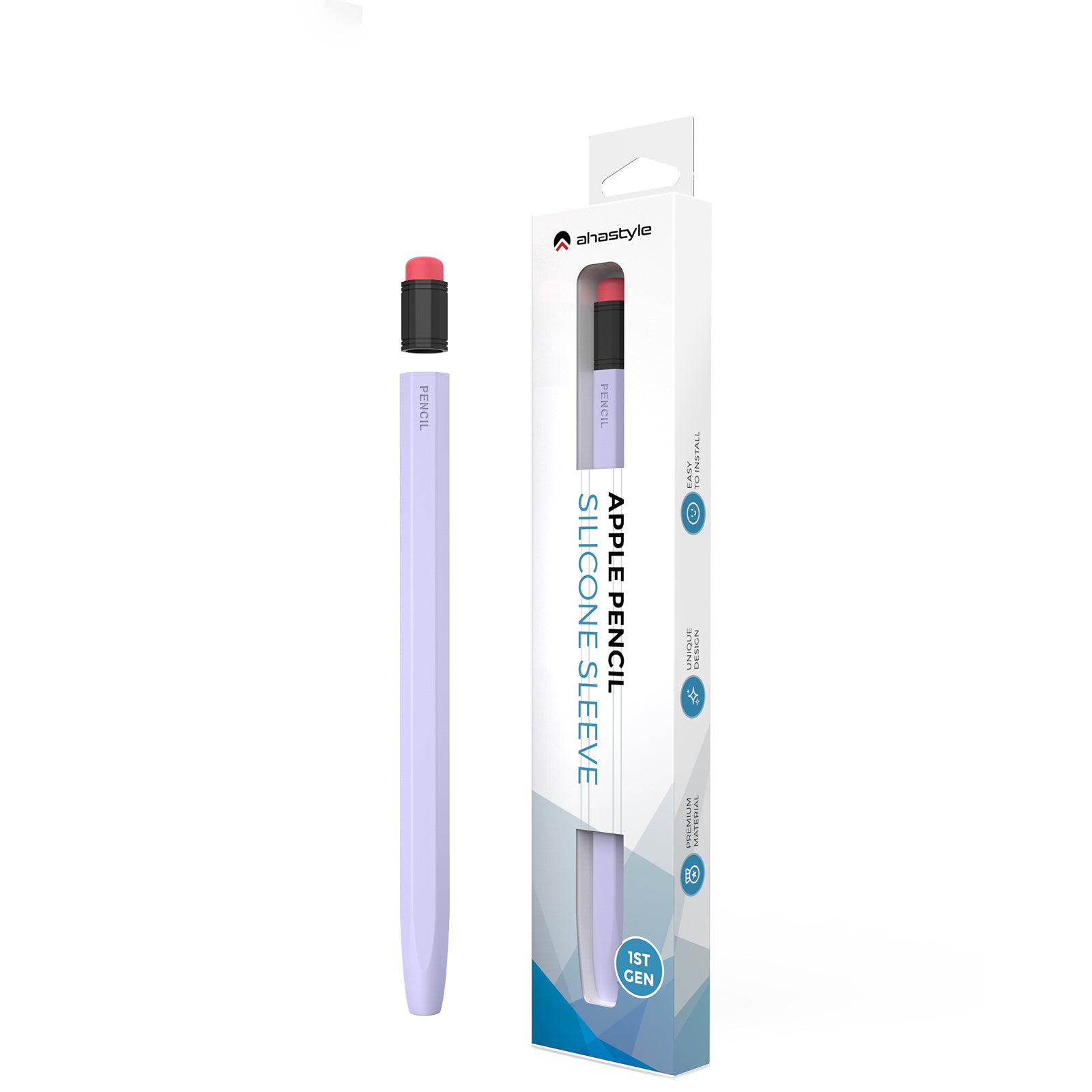 Classic Silicone Case for Apple Pencil 1st Generation - Soft Grip Sleeve