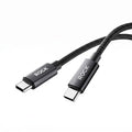 ROCK Z28 60W Type-C to Type-C Fast Charging Braided Data Cable