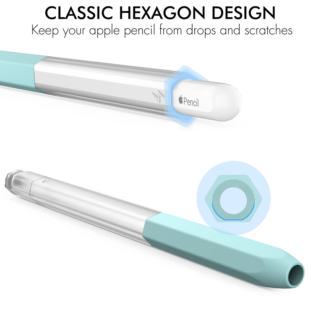 Two-Tone Translucent Silicone Sleeve for Apple Pencil Pro 2nd Generation