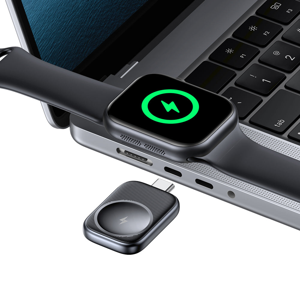 USAMS CD247 Portable 2.5W Magnetic Wireless Charger Adapter for Apple Watch
