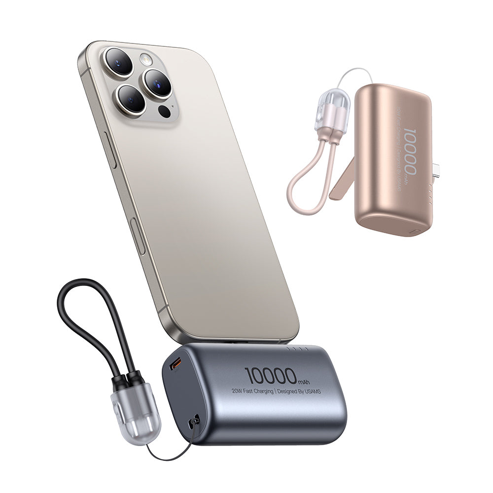 USAMS PB82 20W Fast Charging Capsule Power Bank 10000mAh