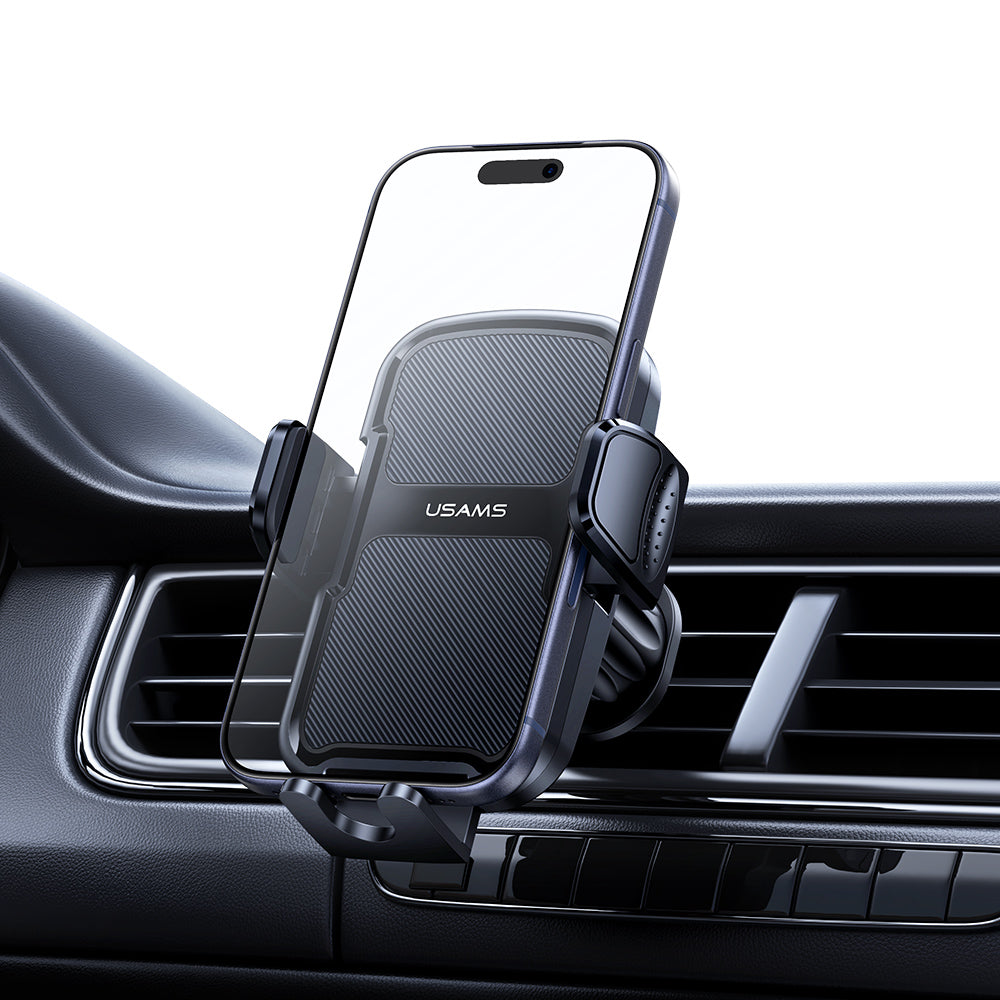 USAMS ZJ085 Dual Mechanical Arm Air Vent Car Phone Holder
