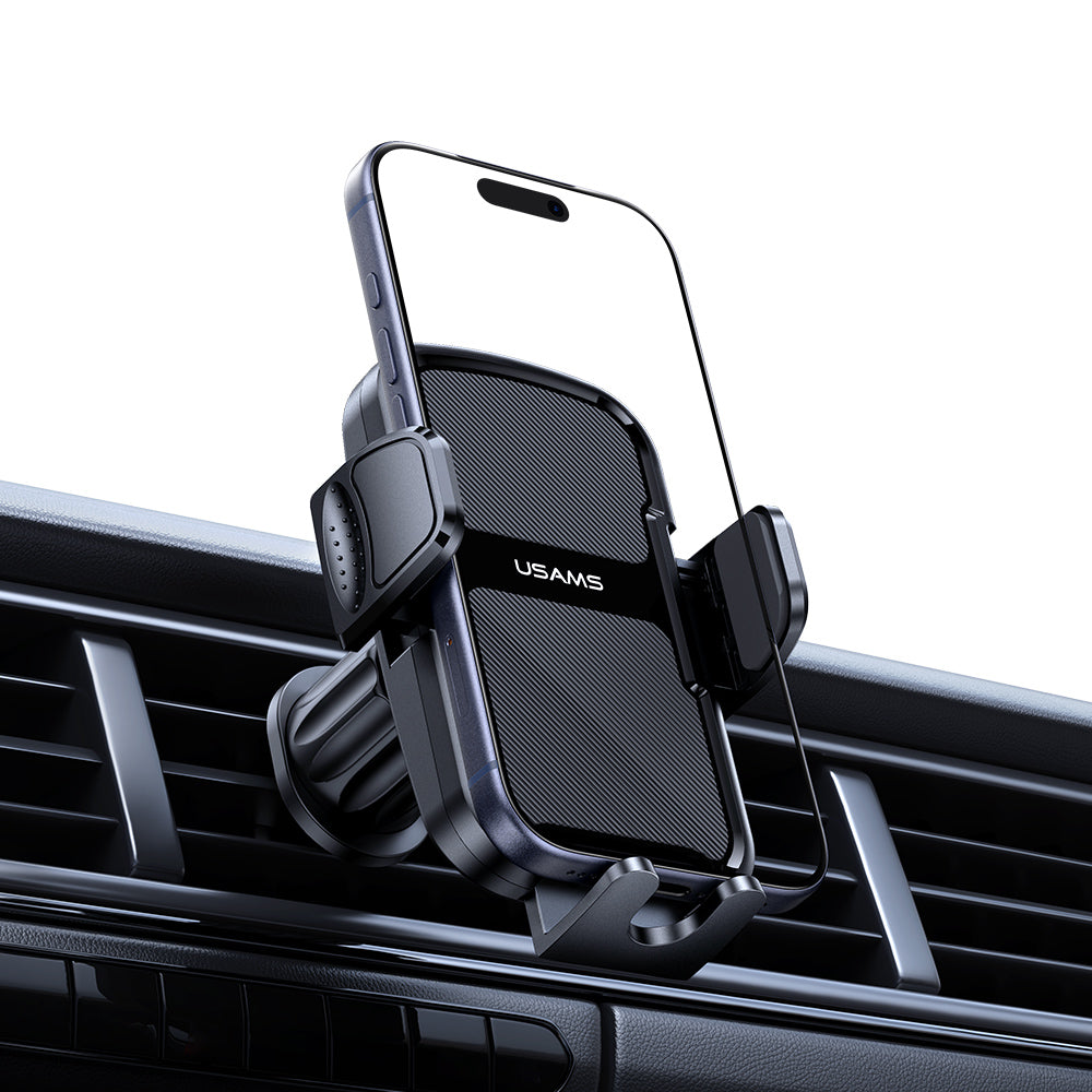 USAMS ZJ085 Dual Mechanical Arm Air Vent Car Phone Holder