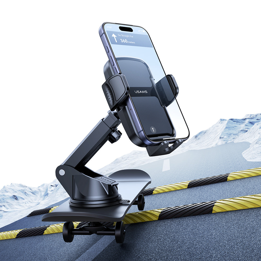 USAMS ZJ086 Car Vacuum Suction Cup Dashboard and Windshield Phone Holder