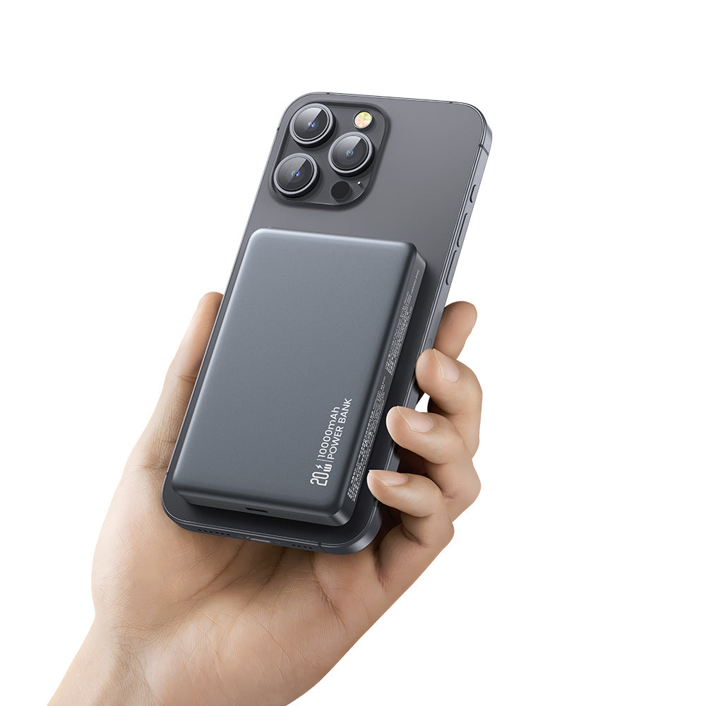 USAMS PD20W Magnetic Wireless Charging Power Bank 10000mAh