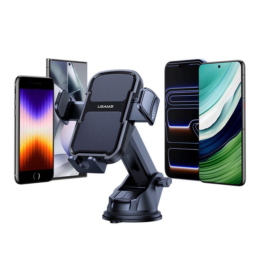 USAMS ZJ086 Car Vacuum Suction Cup Dashboard and Windshield Phone Holder