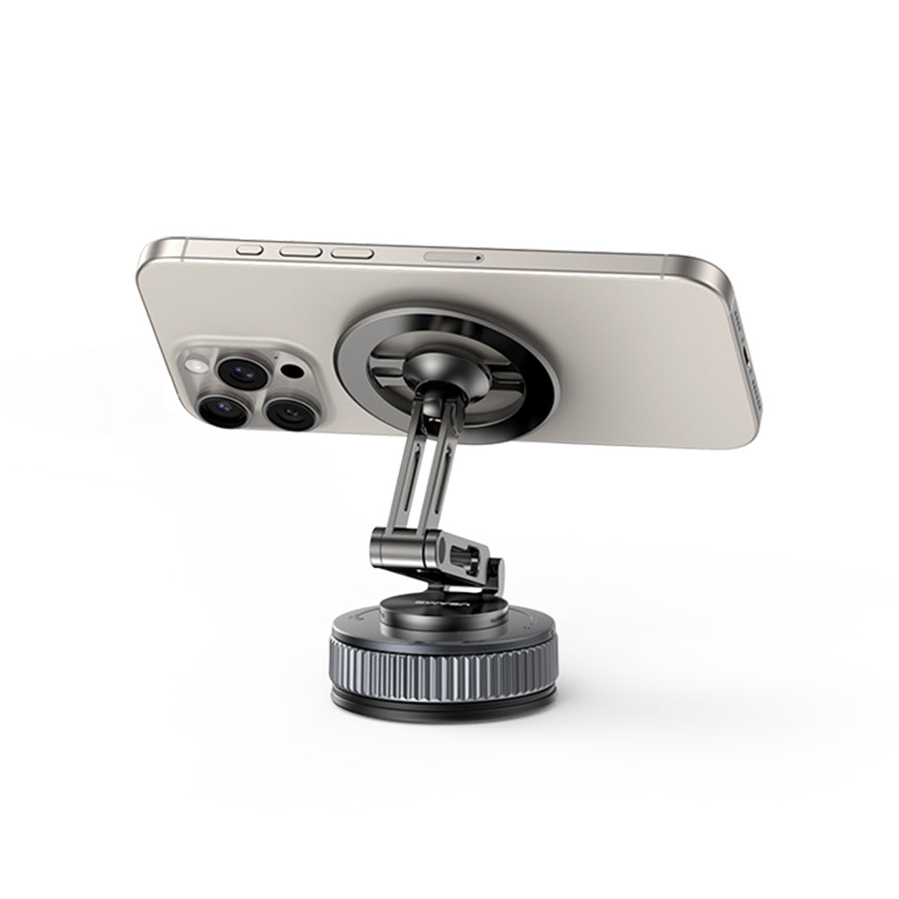 USAMS ZJ087 Vacuum Suction Magnetic Telescopic Car Phone Holder