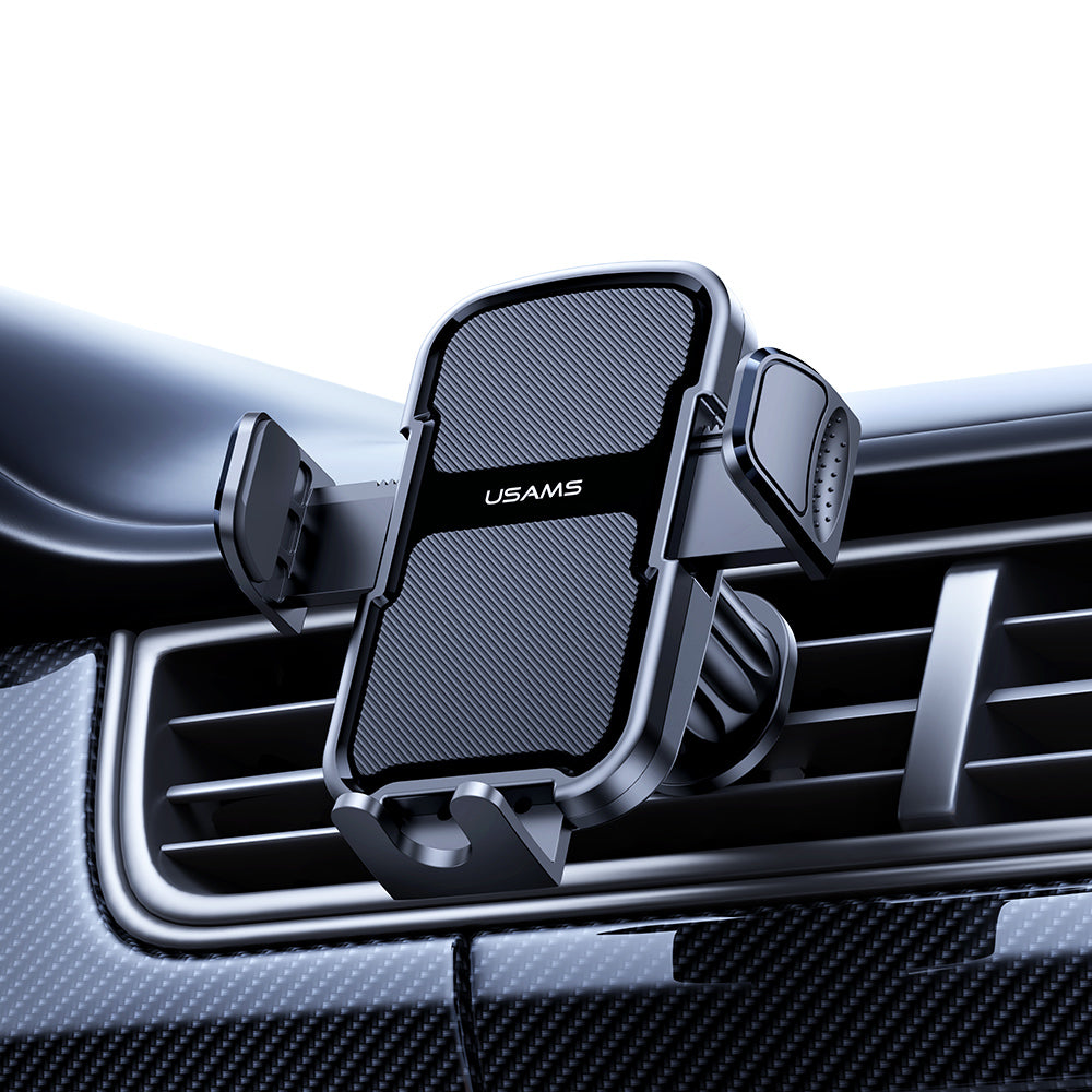 USAMS ZJ085 Dual Mechanical Arm Air Vent Car Phone Holder