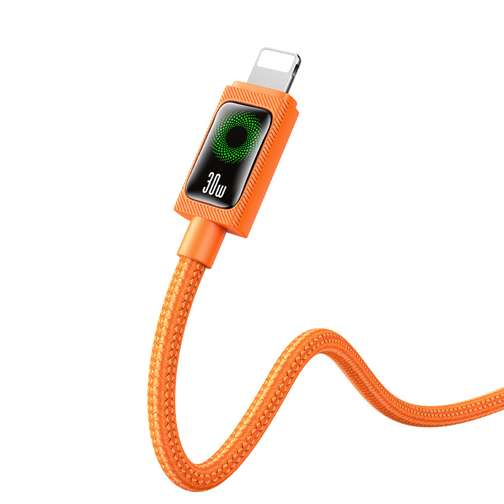 USAMS SJ774 U92 30W Type-C to Lightning Fast Charging Braided Cable (1.2m)