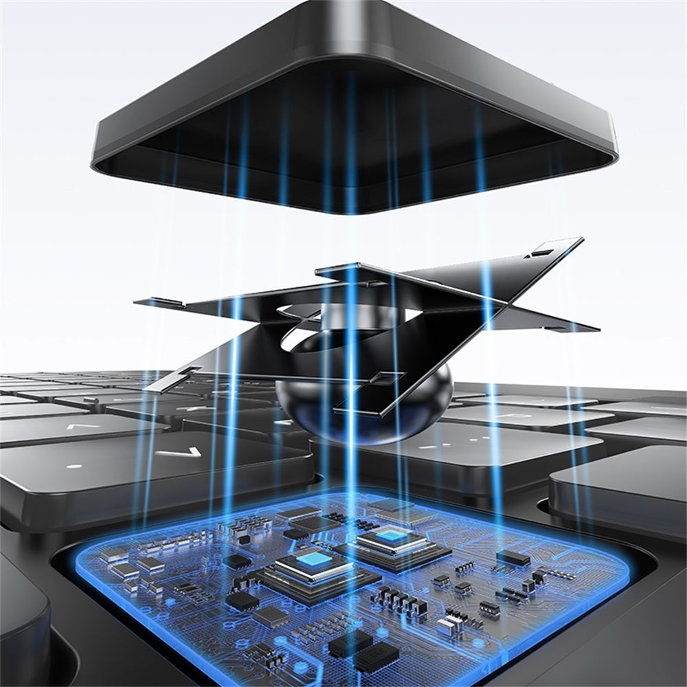 USAMS US-BH875 Digital Display Keyboard Case for iPad Air / Pro 11"