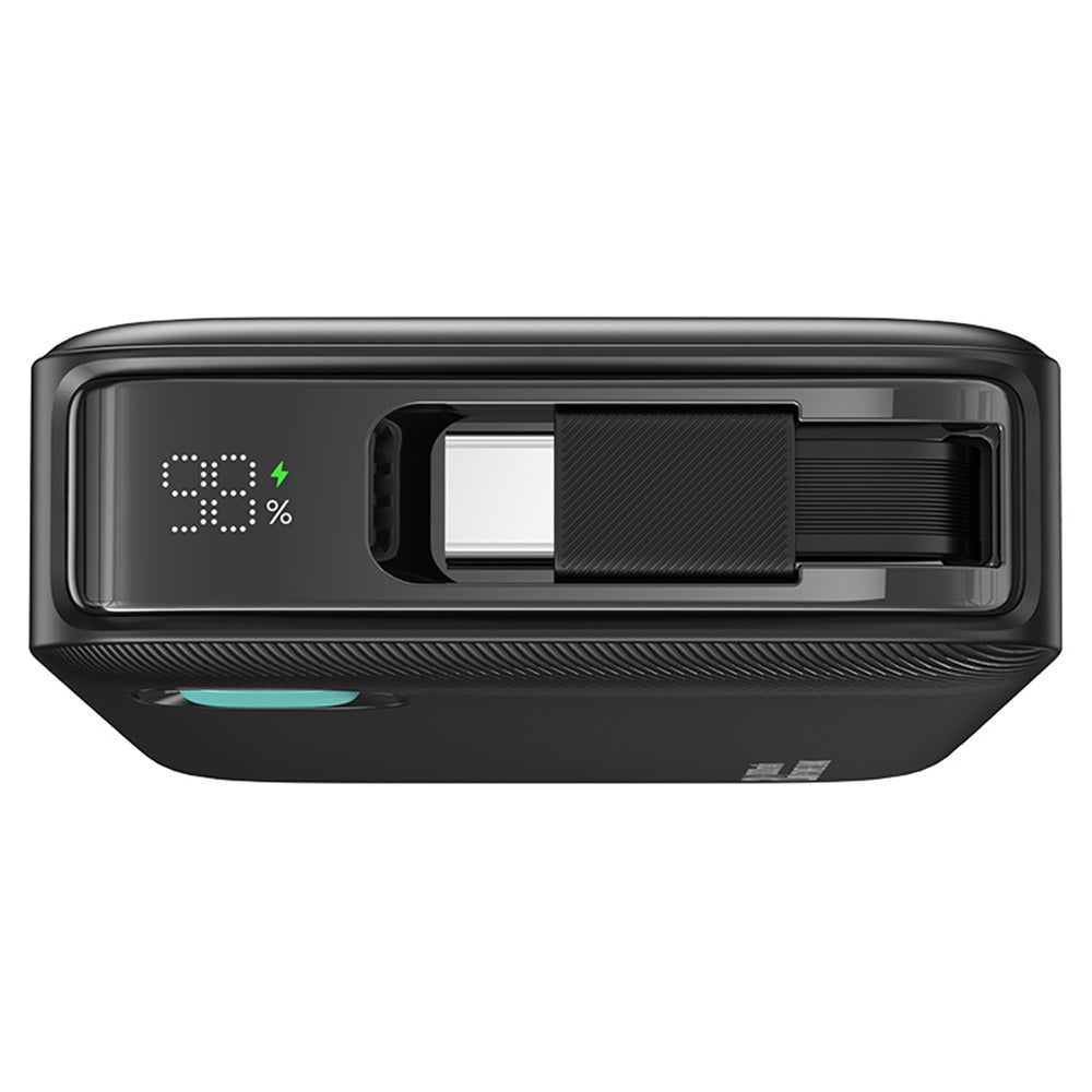 USAMS CD224 XY Series 20W Power Bank with Retractable USB-C Cable - 10000mAh