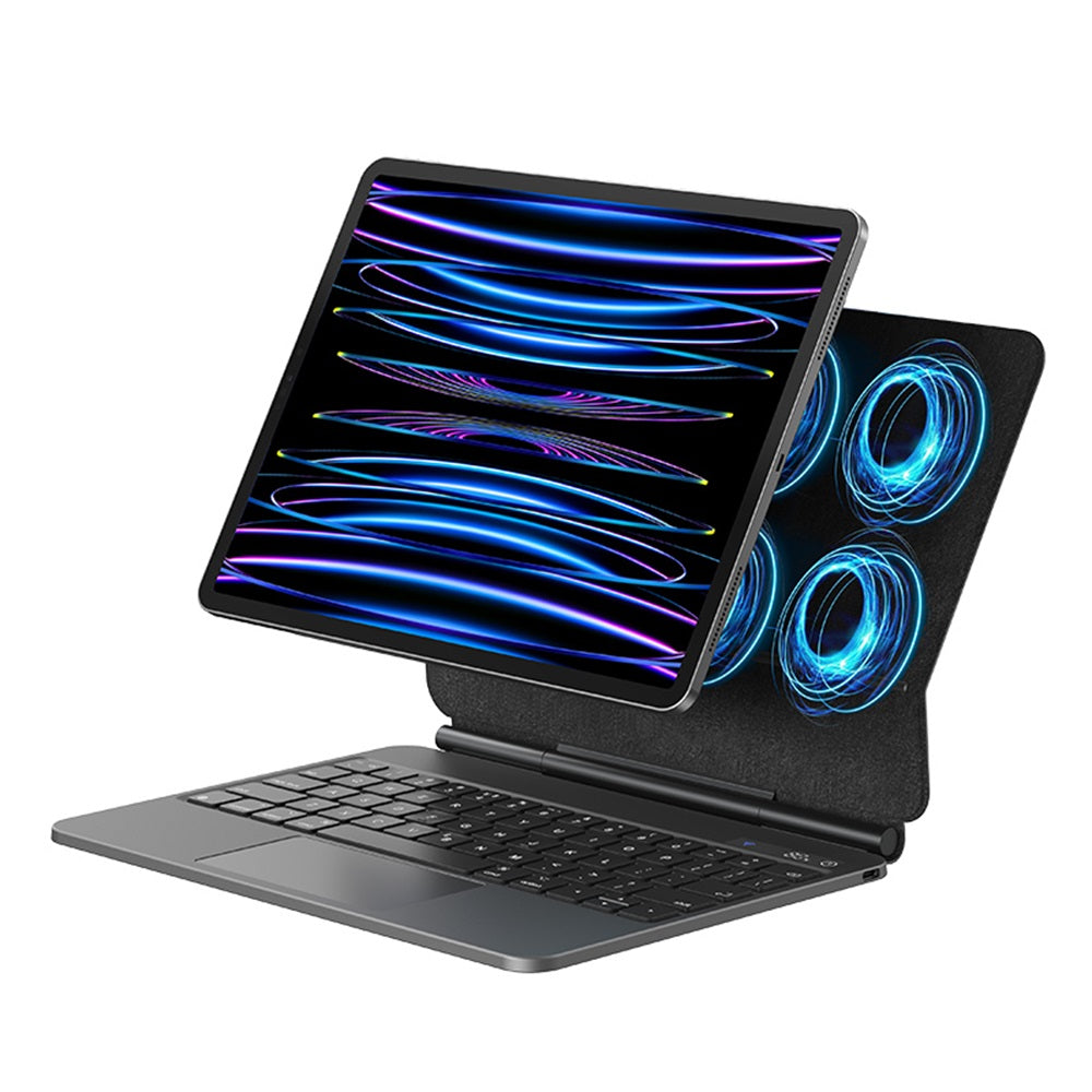 USAMS US-BH875 Digital Display Keyboard Case for iPad Air / Pro 11"