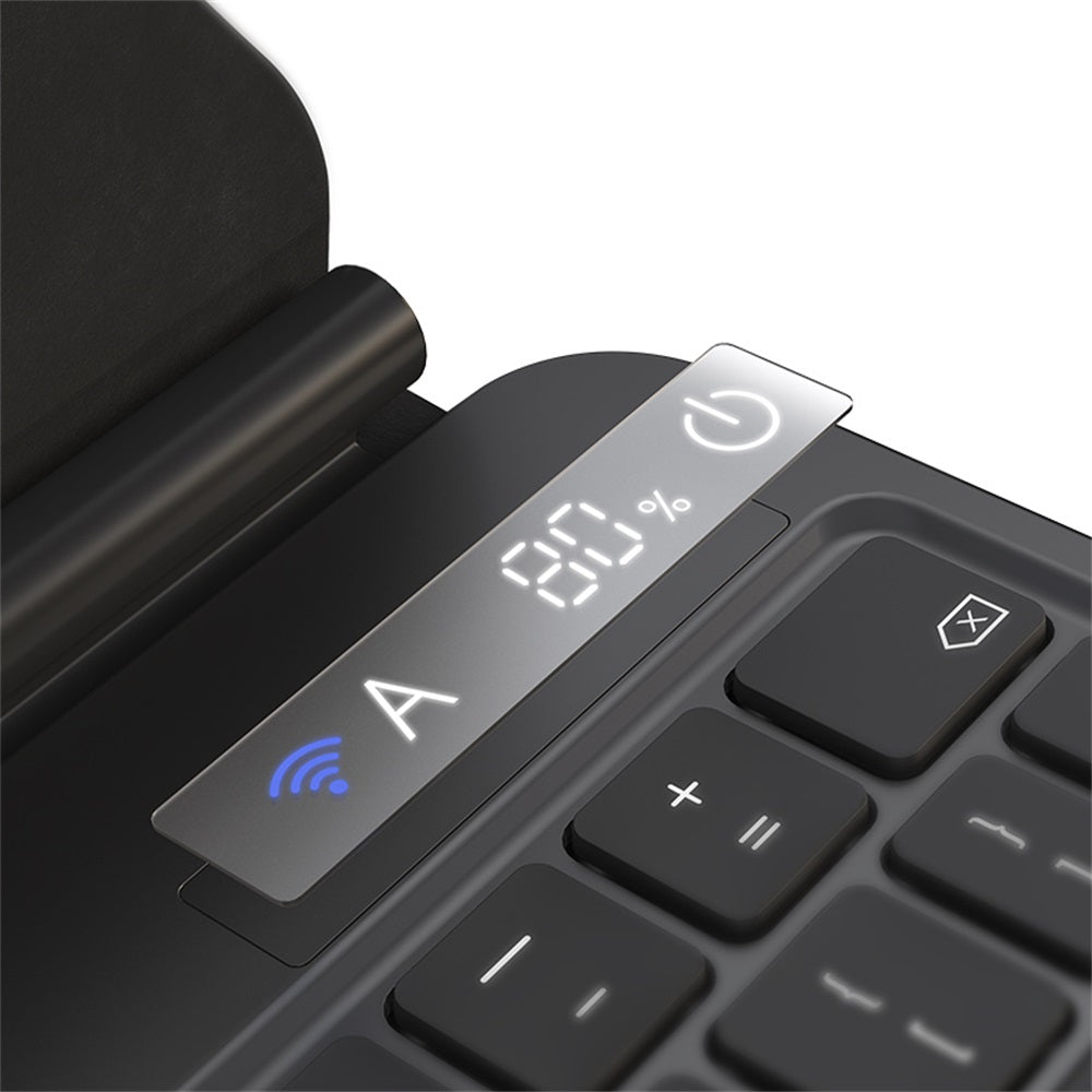 USAMS US-BH875 Digital Display Keyboard Case for iPad Air / Pro 11"