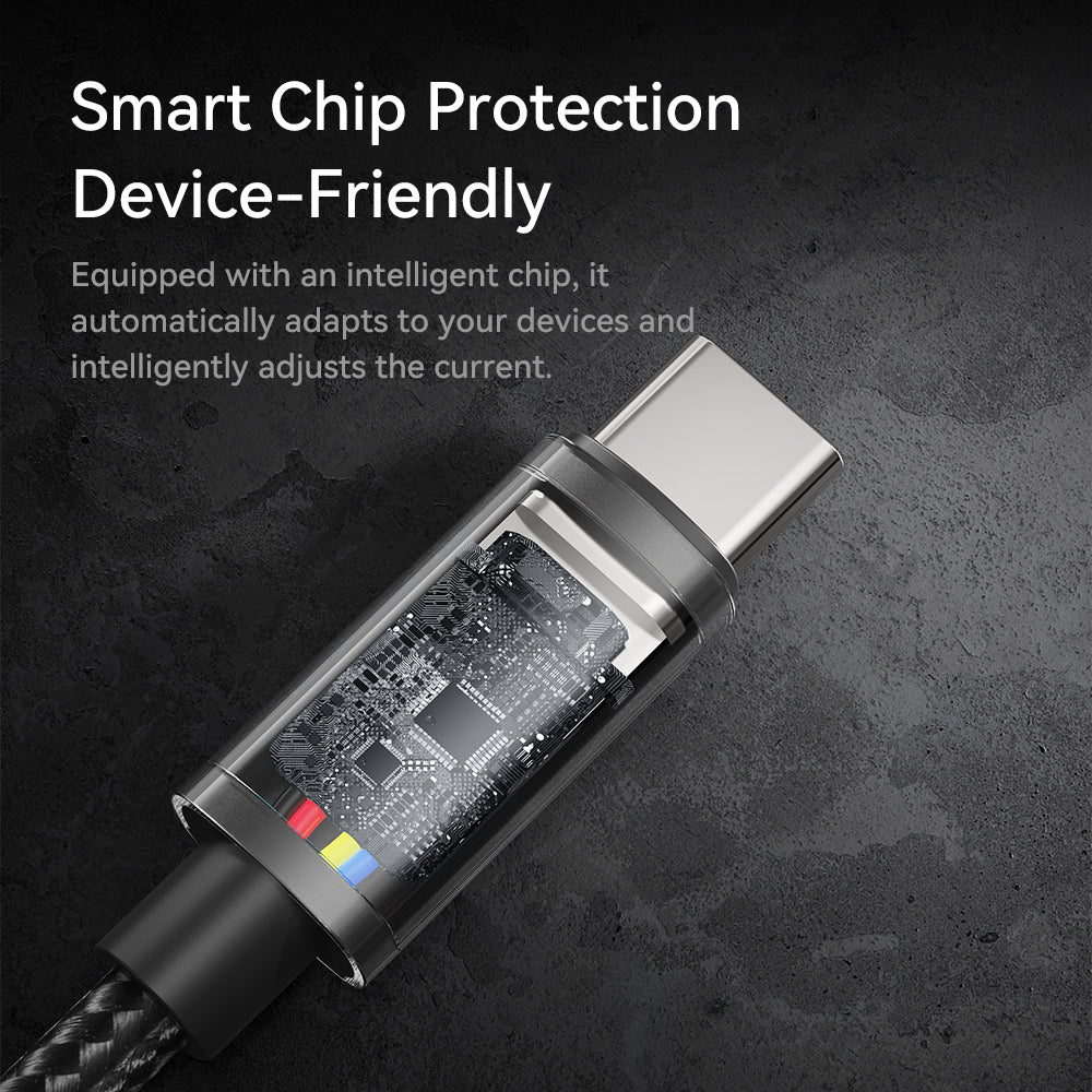 ROCK Z28 USB-C to Lightning Fast Charging and Data Cable (1m) - 27W PD Metal Braided